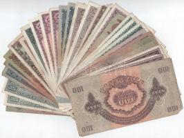 30db-os vegyes Pengő bankjegyből álló tétel T:III,III- közte szép papír