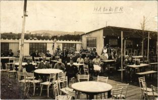1932 Wien, Vienna, Bécs; Gastwirtschaft Johann Haller / restaurant, inn. photo (r)