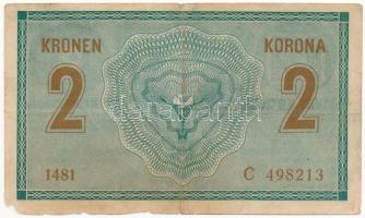 1914. 2K "C 1481 498213" T:III kis folt, anyaghiány
Adamo K5/2
