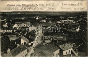 1906 Wien, Vienna, Bécs; Atzgersdorf, Bahnstrasse. Verlag Hugo Steinberger (EK)