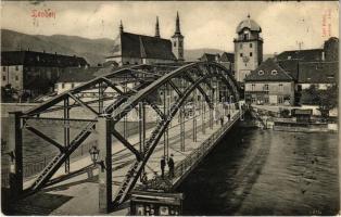 1905 Leoben (Steiermark), bridge, shop (EK)