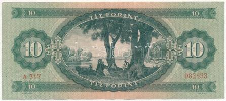 1949. 10Ft "A317 082433" T:III szép papír
Adamo F3