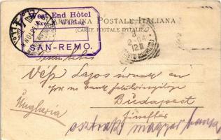 1904 Sanremo, San Remo; Coté Levent / fishing (EK)