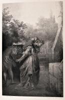 Madách Imre: Az ember tragédiája. Zichy Mihály húsz képével rézfénymetszetben.Bp., 1898., Athenaeum,...