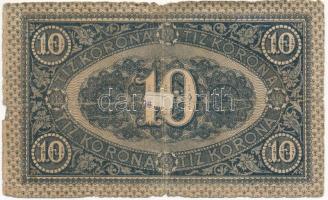 1919. augusztus 9. 10K "M 2530 074065" T:III-,IV ragasztott
Adamo K13