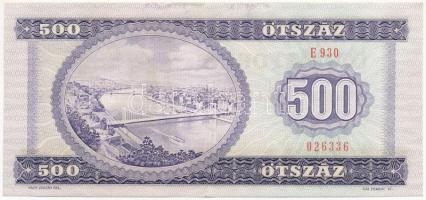 1990. 500Ft "E930 026336" T:III szép papír
Adamo F43