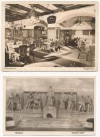 Budapest - 8 db régi képeslap