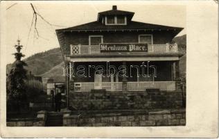 1923 Manitou (Colorado), Stenhura Place, cottage hotel. Letter of the owner. photo (fa)