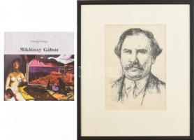 Miklóssy Gábor (1912-1998): Móricz Zsigmond portréja. Tus, papír, jelzés nélkül. Reprodukálva: Sümeg...