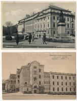 2 db RÉGI magyar város képeslap: Debrecen, Budapesti Manréza