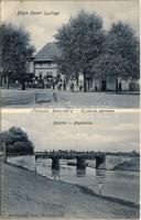 Bégaszentgyörgy, Zitiste, Sveti-Jurat, Begej Sveti Durad; Hajduskas Dampfmühle, Begabrücke / Hajduska gőzmalom, Béga híd. Photograph Oldal / steam mill, bridge (fl)