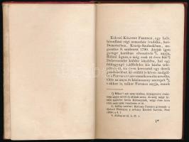 Kölcsey Ferencz versei. Negyedik kiadás Toldy Ferencz által a költő arczképével. Pest,. 1863. Hecken...