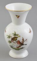 Herendi Rotschild váza, porcelán, kézzel festett, jelzett, hibátlan, m: 21cm