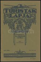 cca 1932-1940 Turisták Lapja 4 száma (1932. dec. XLIV. évf. 12. sz.; 1933. dec. XLV. évf. 12. sz.; 1...