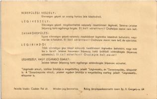 Magyarország légoltalmi körzetei térképen / WWII Hungarian military, passive air defence map (non PC...