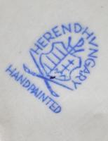 Herendi táncoslány, kézzel festett, jelzett, hibátlan, m: 33 cm