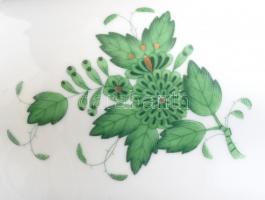 Herendi Apponyi mintás bonbonier, kézzel festett, jelzett, hibátlan, m:18 cm