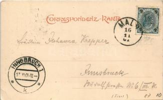 1904 Glorenza, Glurns (Südtirol); Malsertor / gate. Verlag Alois Figl (EK)