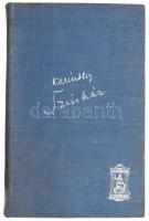 Karinthy Frigyes: Színház. Bp.,[1928.],Athenaeum, 321+1 p. Második kiadás. Kiadói kissé kopott egészvászon-kötés.