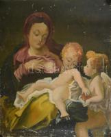 Egyed Antal (?-?): Paprikás hölgy, 1945. Olaj, vászon, jelzett. Vakráma nélkül. Kissé
sérült. Felte...