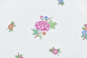 Herendi Eton mintás süteményes készlet, kézzel festett, jelzett, hibátlan, d:16,5 cm ( 6×), d:27,5 c...