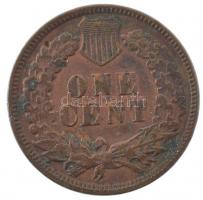 Amerikai Egyesült Államok 1897. 1c Br Indián fej T:2,2- USA 1897. 1 Cent Br Indian head C:XF,VF Krause KM#90a