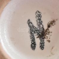 Retró kerámia váza, jelzett, hibátlan, 24,5cm