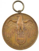 Ausztria 1932. Osztrák Háborús Emlékérem bronz kitüntetés T:2  Austria 1932. Great War Commemorative Medal bronze decoration C:XF