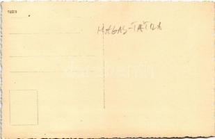 Tátra, Magas-Tátra, Vysoké Tatry; Zöld-tó menedékháznál / at the tourist house. photo