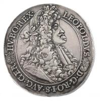 1691K-B Tallér Ag I. Lipót Körmöcbánya (25,30g) T:2 hajlott Hungary 1691K-B Thaler Ag Leopold I Kremnitz (25,30g) C:XF curved coin Huszár: 1372., Unger II.: 1020.