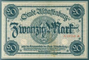 Német Birodalom/Weimari Köztársaság/Aschaffenburg DN 20M T:II