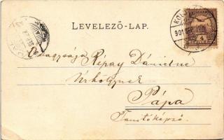 1901 Kassa, Kosice; Árvaház. Schmidt Edgar kiadása / orphanage (EB)