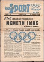 1948 Nyugati Sport Olimpiai rendkívüli szám