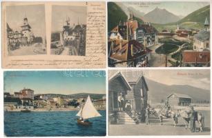 4 db RÉGI külföldi képeslap / 4 pre-1945 European postcards