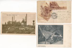 4 db RÉGI külföldi képeslap / 4 pre-1945 European postcards