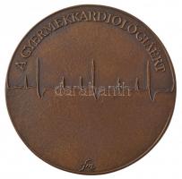 Fritz Mihály (1947-) DN "Dr. Kamarás János emlékérem / A gyermekkardiológiáért" kétoldalas...