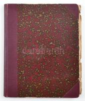 1919 Bp., kézzel írt versesfüzet