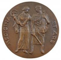 Reményi József (1887-1977) 1977. "Doktor Pertorini Rezső / MEDICINA ET ARS" kétoldalas, ön...