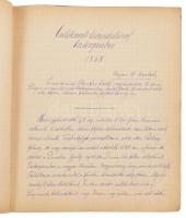 1868-1876 7 db utazás főként magyar nyelvű kézzel írt naplója, a naplót Egenhoffer Teréz (1855-1940) magyar hegymászó, utazó írta + CD