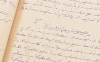 1868-1876 7 db utazás főként magyar nyelvű kézzel írt naplója, a naplót Egenhoffer Teréz (1855-1940)...