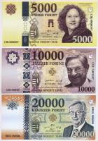 2018. "Soros pénz" 500Ft + 1000Ft + 2000Ft + 5000Ft + 10.000Ft + 20.000Ft a teljes sor fan...