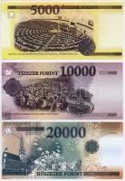 2018. "Soros pénz" 500Ft + 1000Ft + 2000Ft + 5000Ft + 10.000Ft + 20.000Ft a teljes sor fan...