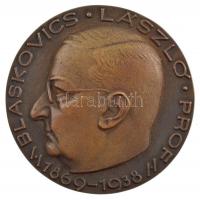 Reményi József (1887-1977) 1939. Blaskovics László Prof. 1869-1938 / DUO SI FACIUNT IDEM NON EST IDEM kétoldalas, öntött bronz emlékérem (91mm) T:1-