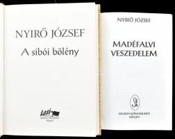 Nyírő József 2 műve: 
Mádéfalvi veszedelem. Szeged, 1995., Szukits. Kiadói kartonált papírkötés, ki...