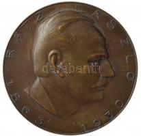 Lux Elek (1884-1941) DN Rátz László 1863-1930 kétoldalas bronz emlékérem (80mm) T:2  HP 3430.