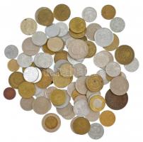 ~273g vegyes magyar és külföldi érmetétel T:vegyes ~273g mixed hungarian and foreign coin lot C:mixed