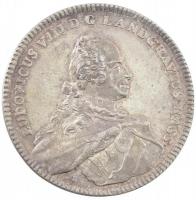 Német Államok / Hessen-Darmstadt 1758. 1T Ag VIII. Lajos jelzett Ag utánverete 1972-ből (20g) T:2 patina, karc German States / Hessen-Darmstadt 1758. 1 Thaler Ag Ludwig VIII marked Ag restrike from 1972 (20g) C:XF patina, scratch