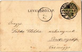 1904 Budapest X. Kőbányai református templom (fa)