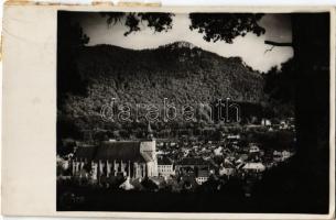 1936 Brassó, Kronstadt, Brasov; látkép / general view. Victor photo (fl)