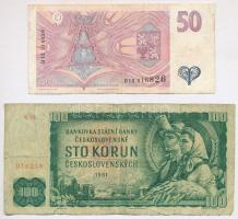 Csehszlovákia 1960. 10K + 1961. 100K + 1970. 20K + 1986. 10K + Csehország 1994. 50K T:III
Czechoslo...